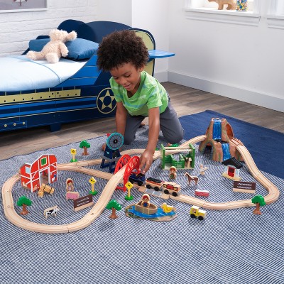 kidkraft farm train set