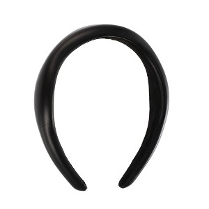 Unique Bargains Women's Classic Irregular PU Headband 6.3"x5.51" 1 Pc - 1 of 4