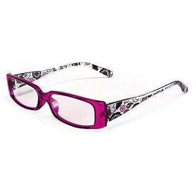 Calabria 4957 Womens Designer Reading Glasses with Floral Designs