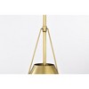 Nuvo Lighting Adina 1 - Light Pendant in  Natural Brass - 2 of 4