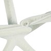 Olivia & May 32"x32" Metal Starfish Overlapping Wall Decor Light Blue: Coastal Nautical Beach Art, Indoor Horizontal Metalwork Sculpture - 4 of 4