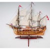 Wall Mount Display – 10 in – Wooden Bracket Set for Ship Model Display By Old Modern Handicrafts - 4 of 4