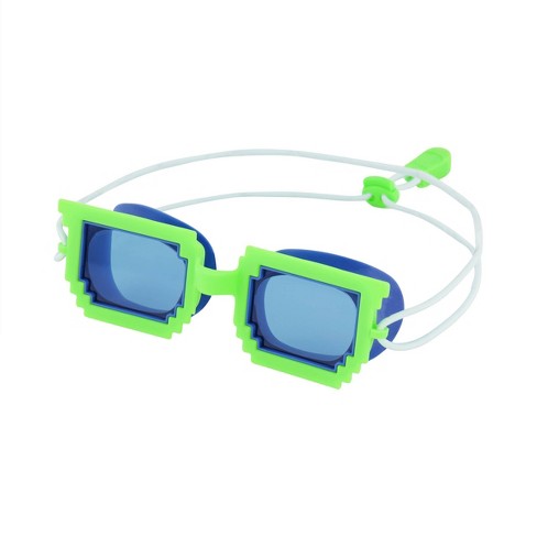 Speedo Kids' Sunny Vibes Swim Goggles - Digital Green Gecko