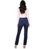 Rekucci Women's Secret Figure Pull-On Straight Leg Jeans – Mid-Rise, Stretch Denim, Slimming Fit, Sculpting & Comfortable Everyday Style - 3 of 4