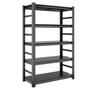 Clihome 47"W Heavy Duty Shelving Unit 5-Tier, 2500 lb Capacity Industrial Storage Rack,Adjustable Shelving Units Storage Shelf - 1 of 4