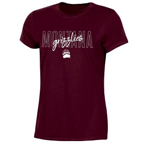 NCAA Montana Grizzlies Women's Crew Neck T-Shirt - 1 of 3