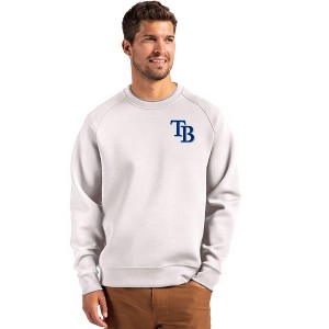 Tampa Bay Rays Cutter & Buck Roam Recycled Crew Neck Mens Pullover - 1 of 1