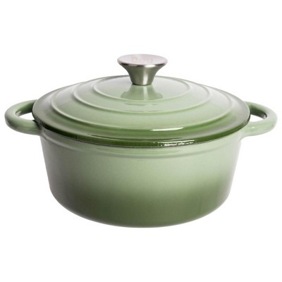 Lexi Home Enameled 2.8 Qt. Cast Iron Dutch Oven