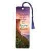 Dicksons Never Doubt God His Amazing Grace, Multicolor 6 x 2 Inch Laminated Cardstock Tassel Bookmark; Pack of 12 - 2 of 2