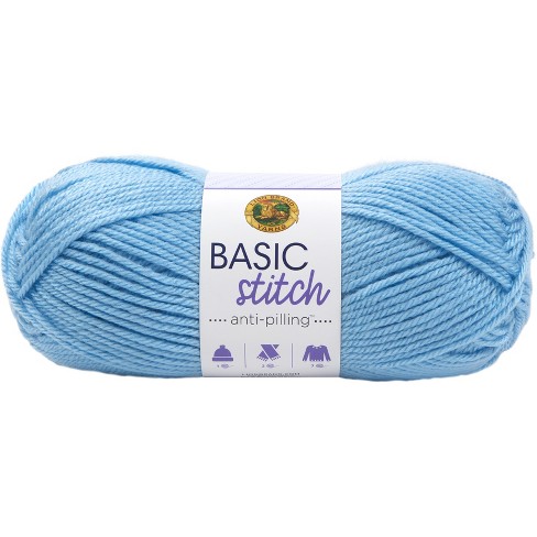 Lion Brand Basic Stitch Anti-pilling Yarn-baby Blue : Target