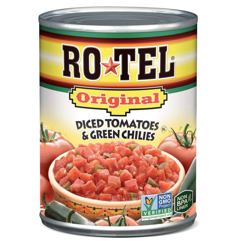 Rotel Original Diced Tomatoes &#38; Green Chilies 10oz, 1 of 6