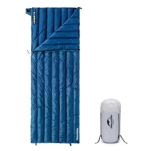 Naturehike Ultralight Down Sleeping Bag - 650 Fill Power, 20oz Compact for Adults, 3-Season (42°F/52°F) Backpacking Bag for Hiking & Camping - 1 of 4