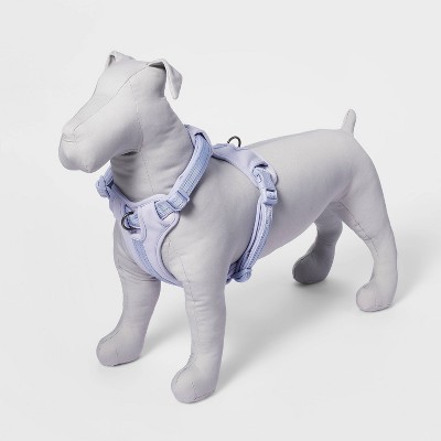 Reflective + Comfort Adjustable Dog Harness - Lilac - M - Boots & Barkley™