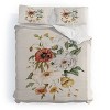 Deny Designs Shealeen Louise Wildflower Bouq Crème Duvet Cover and Pillow Shams - 2 of 4
