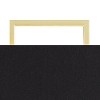 360 Lighting Carl 24 3/4" High Modern Table Lamps Set of 2 Gold Finish Metal Living Room Bedroom Bedside Nightstand House Kitchen Entryway Black Shade - 3 of 4
