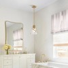 Parrot Uncle 7" Gold Modern 1-Light Pendant Lights Adjustable Ceiling Light - 4 of 4