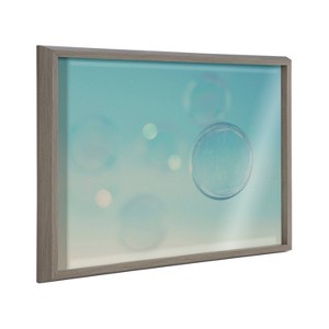 18" x 24" Blake Bubble Rectangle Framed Printed Glass by Laura Evans Gray - Kate & Laurel All Things Decor - 1 of 4