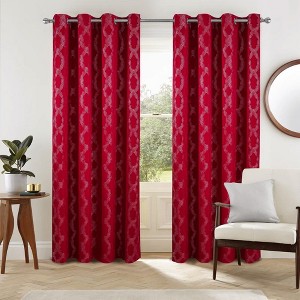 Oliva Gray Jansen Rubber Blackout Grommet Panel - Red - 1 of 4