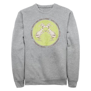 Men's Dr. Seuss Christmas Means More Quote Sweatshirt - 1 of 4