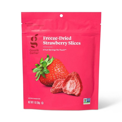 Freeze Dried Strawberry Slices - 1oz - Good & Gather™ - image 1 of 3