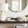 Decorative Objects for Home Decor - Modern Sculpture Accent Chain Link for Kitchen Decor, Shelf Styling, or Decorations for Living Room - 2 of 4