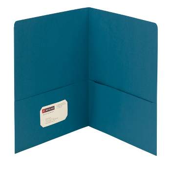 Smead Two-Pocket Heavyweight Folder, Letter Size, 25 per Box