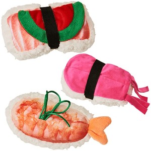 Ethical Pet Products Cosmo Plush Assorted Sushi Dog Toy -  6" - 1 unit - 1 of 1