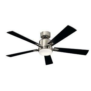 Kichler Lighting Lucian 1 - Light Ceiling Fan in  Polished Nickel - 1 of 4