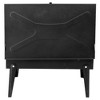 FURNIinspire Outdoor Grills, Griddles and Smokers Professional Square Charcoal Grill, Heavy Duty Portable BBQ System Patio, Black, 17.9"*12.79"*3.15" - 3 of 4