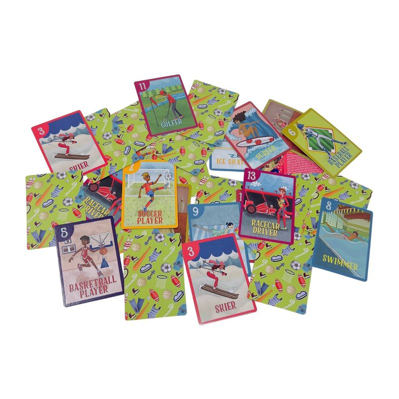 Upbounders by Little Likes Kids Go Fish! Sports Matching Card Game, 4 of 8