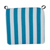 Blazing Needles, 20-inch by 19-inch Patterned Outdoor Chair Cushion - 2 of 2