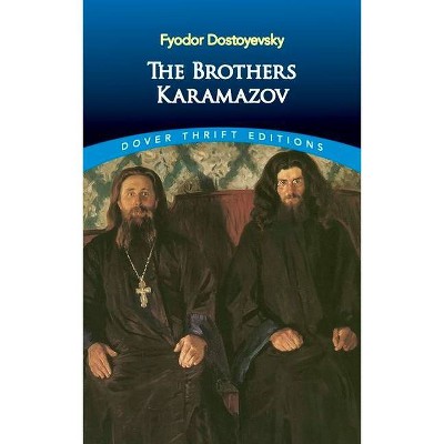 The Brothers Karamazov - (Dover Thrift Editions) by  Fyodor Dostoyevsky (Paperback)