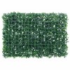 vidaXL Artificial Shrub Leaf FenceÂ 24 pcs Green 15.7"x23.6" - 4 of 4