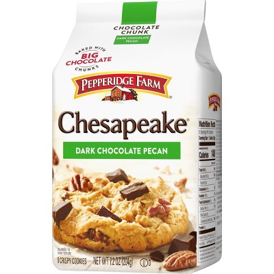 Pepperidge Farm Chesapeake Crispy Chesapeake Dark Chocolate Pecan Cookies - 7.2oz