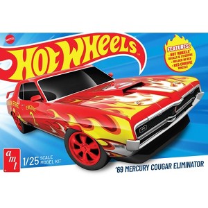 Skill 2 Model Kit 1969 Mercury Cougar Eliminator "Hot Wheels" 1/25 Plastic Model by AMT - 1 of 1