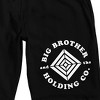 Big Brother & the Holding Company Big Brother Men's Black Lounge Shorts - 2 of 3