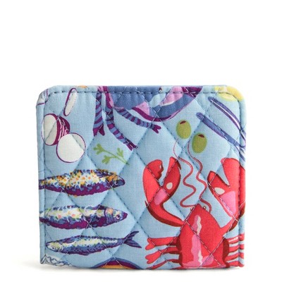 Vera Bradley Women's Outlet Cotton Essential Small Wallet