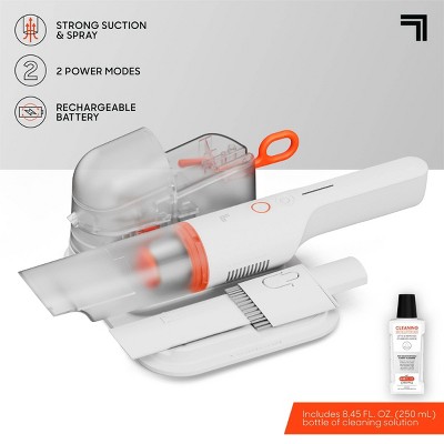 Sharper Image Combo Clean Go 01 Cordless Wet and Dry Handheld Vacuum White❗MAY HAVE MISSING PIECES/NEEDS CLEANING❗