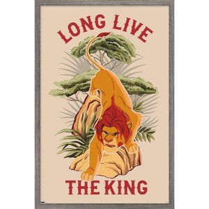 Trends International Disney The Lion King 30th - Simba Framed Wall Poster Prints - 1 of 4