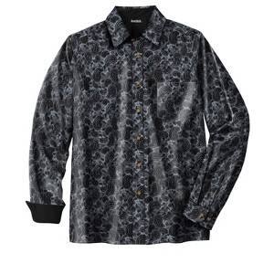 KingSize Men's Big & Tall Tall The No-Tuck Casual Shirt - 1 of 4
