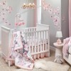 Lambs & Ivy Signature Botanical Baby Storage/Hamper - Pink, Floral - 4 of 4