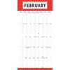 Willow Creek Press Family Planner Calendar 2025 Wall Calendar: Monthly, 12x12 Inches, Sewn Binding, All Ages, Blue - 3 of 4
