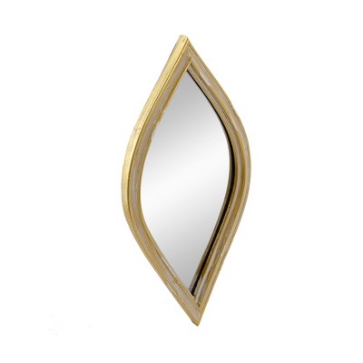 VYNXARIA Decorative Wall Mirrors - Small 4.5x9.5 Inch Vintage Accent Mirror for Rustic and Modern Decor