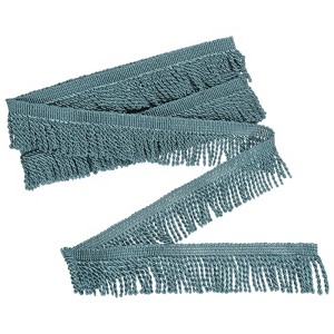 Unique Bargains Polyester Boho Durable Multipurpose Curtain Fringe Trim 2.4 Inch 1 Pc - 1 of 4