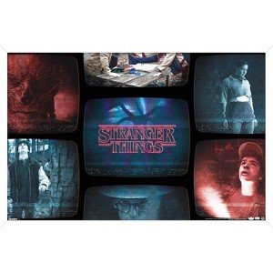 Trends International Netflix Stranger Things: Season 5 (2025) - Monitor Collage Framed Wall Poster Prints - 1 of 4