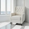 Fabric Push-Back Recliner Sofa Chair with Modern Design, Cushion Back and Soft Upholstery - 4 of 4