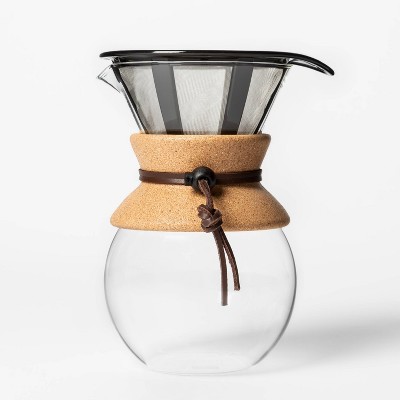 Bodum Pour Over Double Wall Coffee Maker - Cork