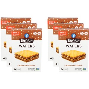 Rip Van Cookie Wafer Chocolate Hazelnut - 4.68 oz (Pack of 6) - 1 of 2
