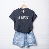 Simply Sage Market Women's Salty Short Sleeve Graphic Tee - 2 of 2