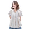 Old Ranch Brands Women's Aviana  Organic Camp Shirt - 4 of 4